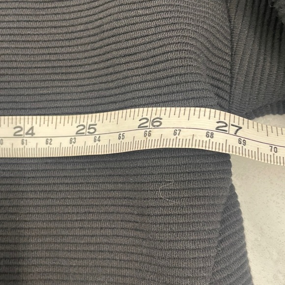 Shambhala Black Funnel Neck Relaxed Fit Active Wear Top Sz L - Picture 12 of 13